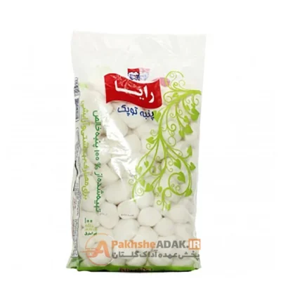 پنبه توپک سفید