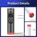 نور باتومی جیماری Jmary FM-128 RGB LED Tube Light