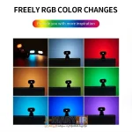 نور ثابت ال ای دی جی ماری مدل FM16RGB ا Jmary FM-16RGB LED fixed light
