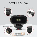 نور ثابت ال ای دی جی ماری مدل jmary FM16RGB