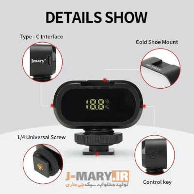 نور ثابت ال ای دی جی ماری مدل jmary FM16RGB