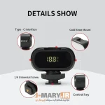 خرید نور ثابت رنگی جی ماری مدل Jmary FM 16RGB + هدیه ا Jmary FM-16 RGB Mini Video Fill Light