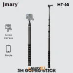 Jmary MT-65 3Meter Carbon Fiber Stick for Action Camera